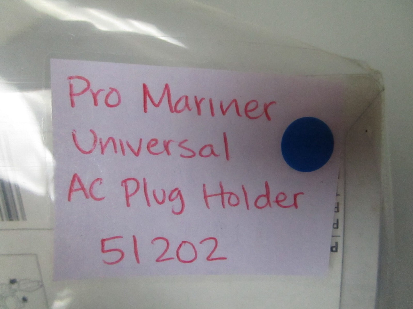*NEW* 0810 ProMariner Universal AC Plug Holder 51202