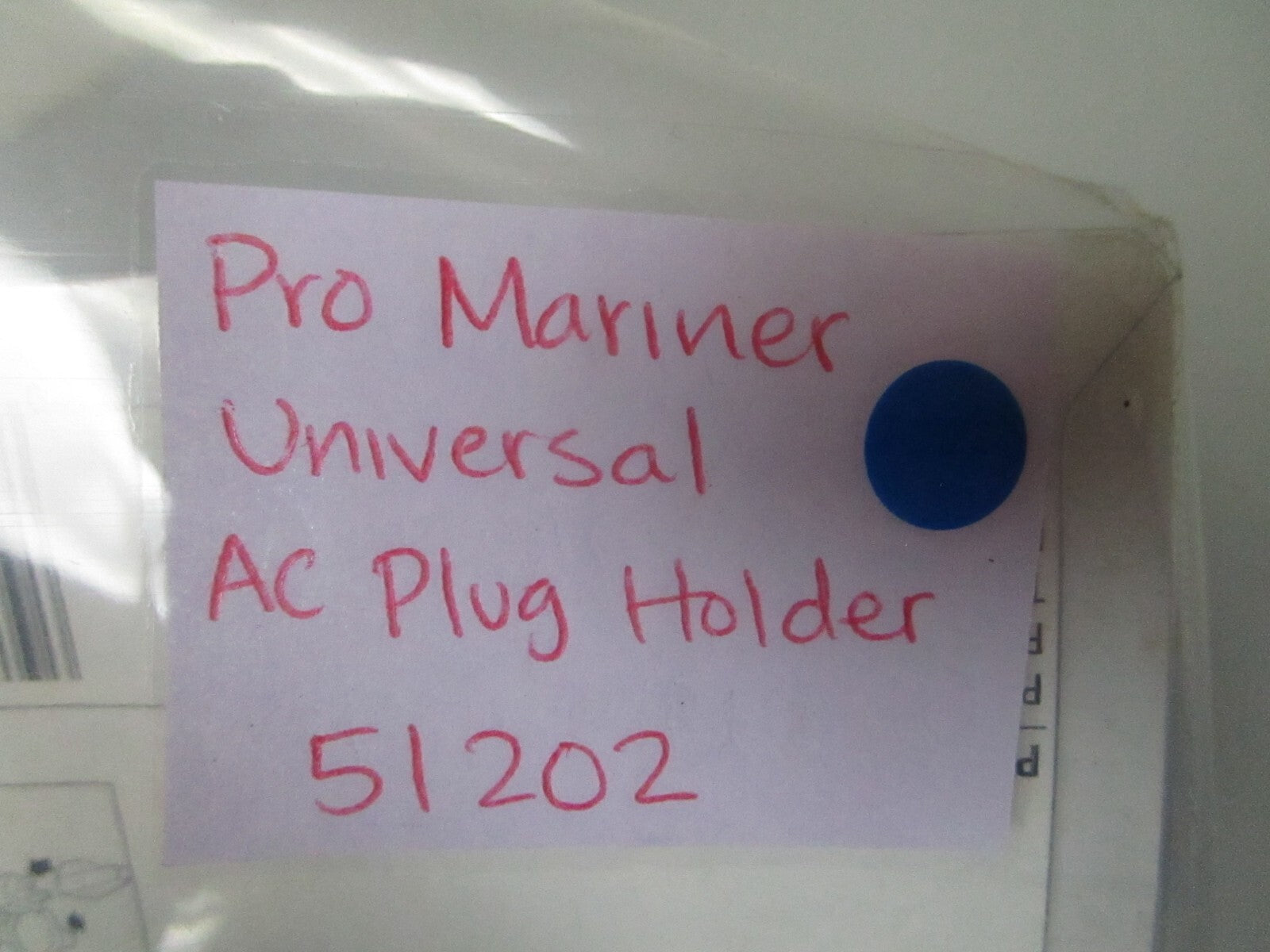 *NEW* 0810 ProMariner Universal AC Plug Holder 51202