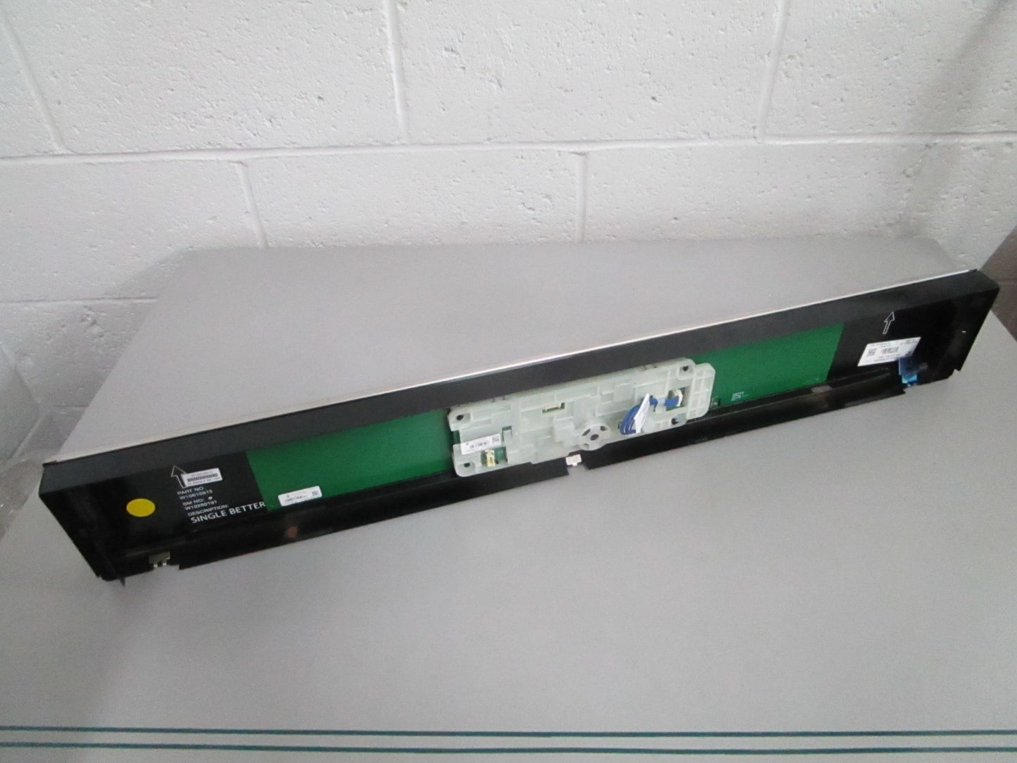 Whirlpool W11093241 NEW OEM Wall Oven Range Control Panel Stainless Steel 0820