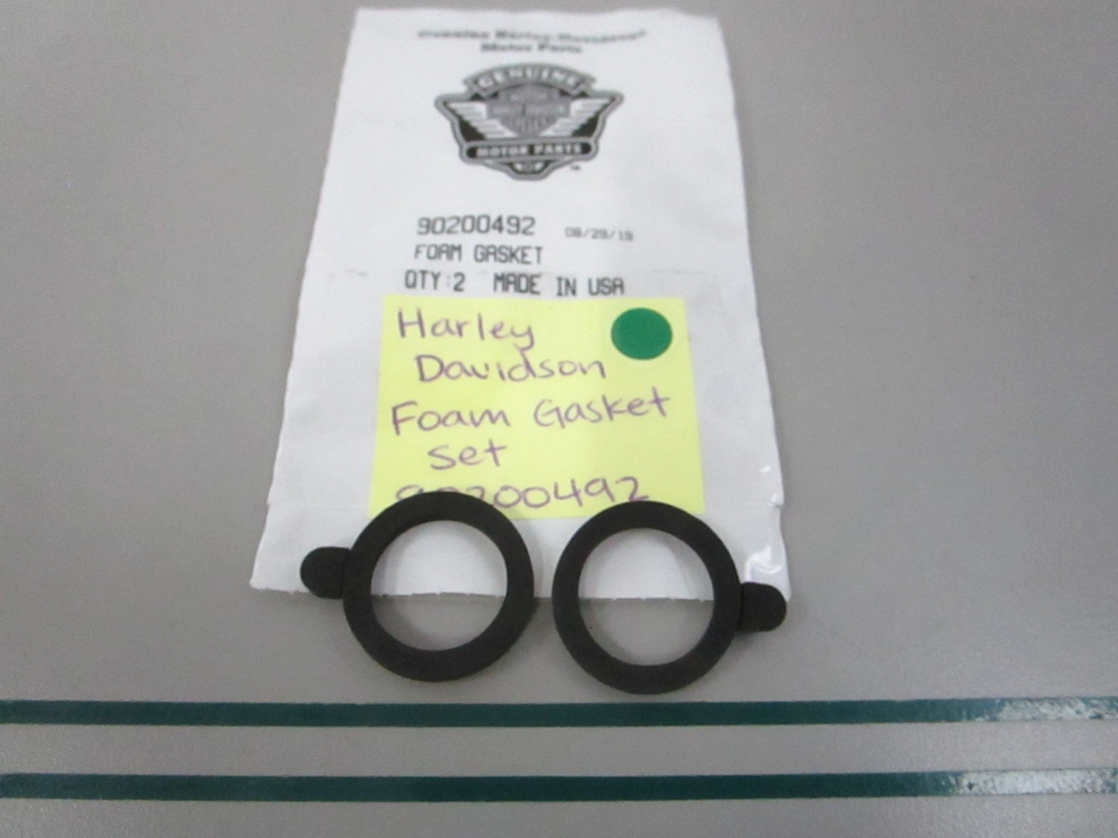 NEW OEM 90200492 Harley Davidson Foam Gasket Set 0810