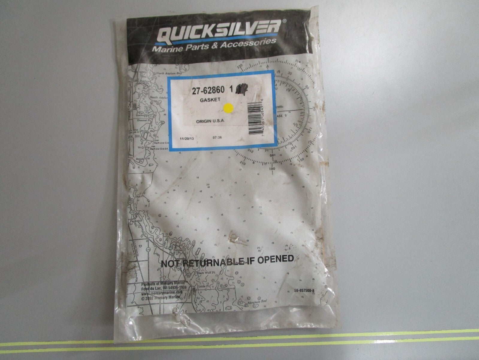 *NEW OEM* 0810 Mercury Quicksilver Gasket 27-628601