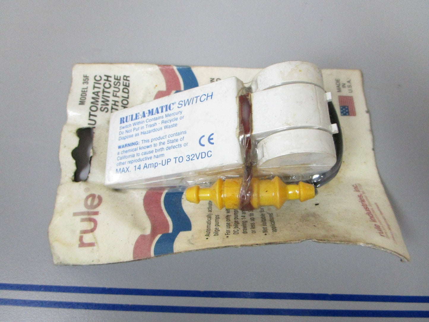 NEW OEM Rule Model 35F Automatic Switch & Fuse Holder Assembly Rule-A-Matic 0720