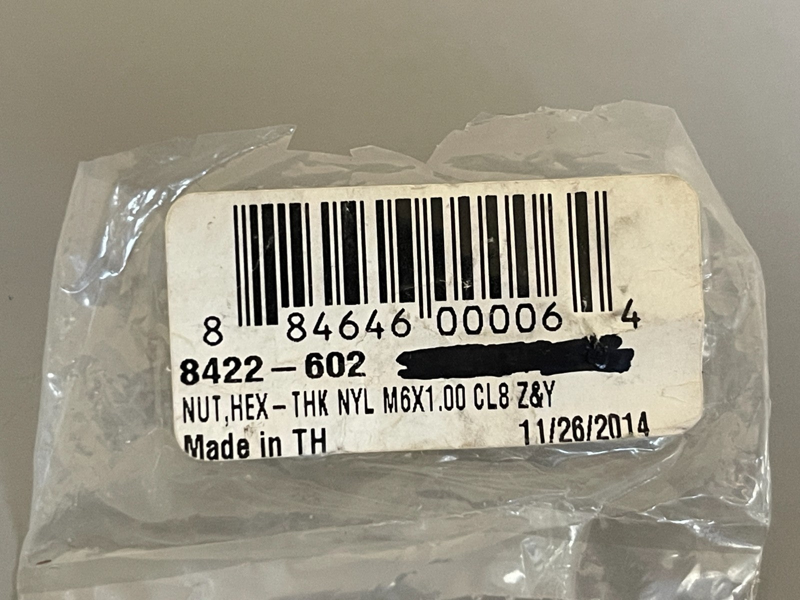 NEW OEM (LOT OF 2) 8422-602 Arctic Cat Hex Nut 0810