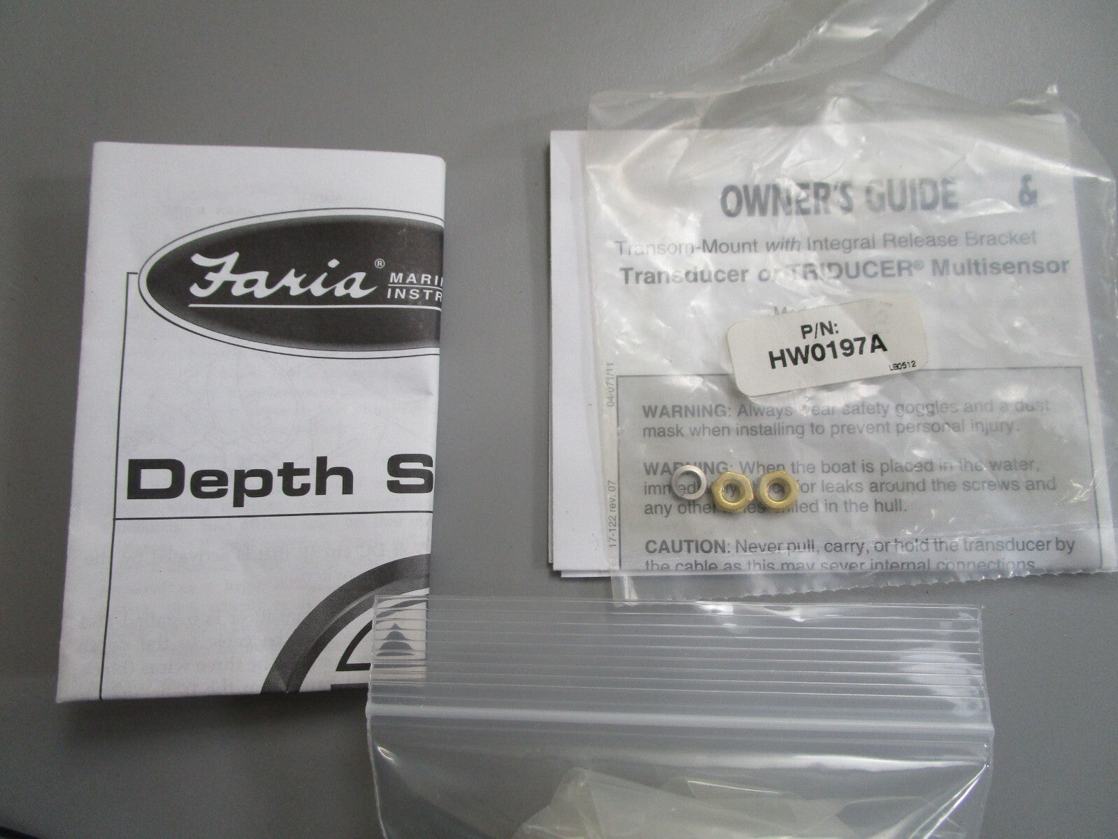 *NEW* 0820 Faria Depth Sounder F12850