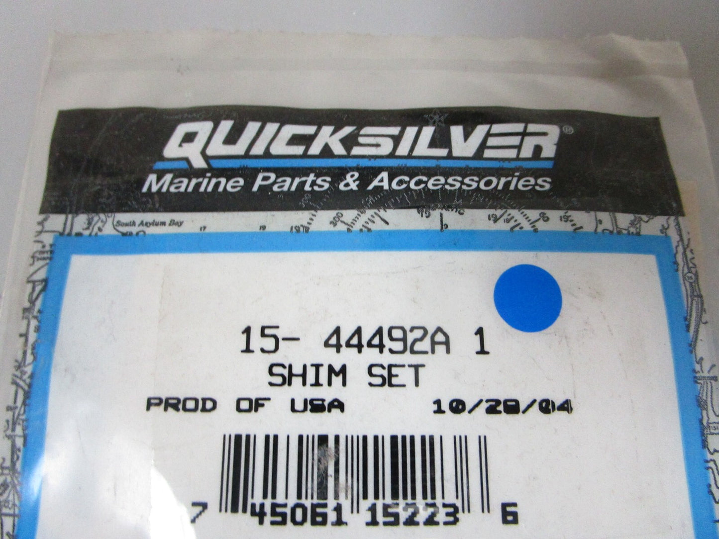 *NEW OEM* 0810 Mercury Quicksilver Shim Set 15-44492A 1