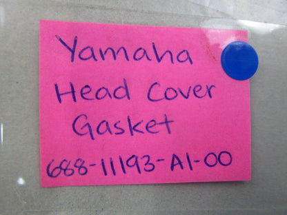 NEW OEM 688-11193-A1-00 Yamaha Head Cover Gasket 0810