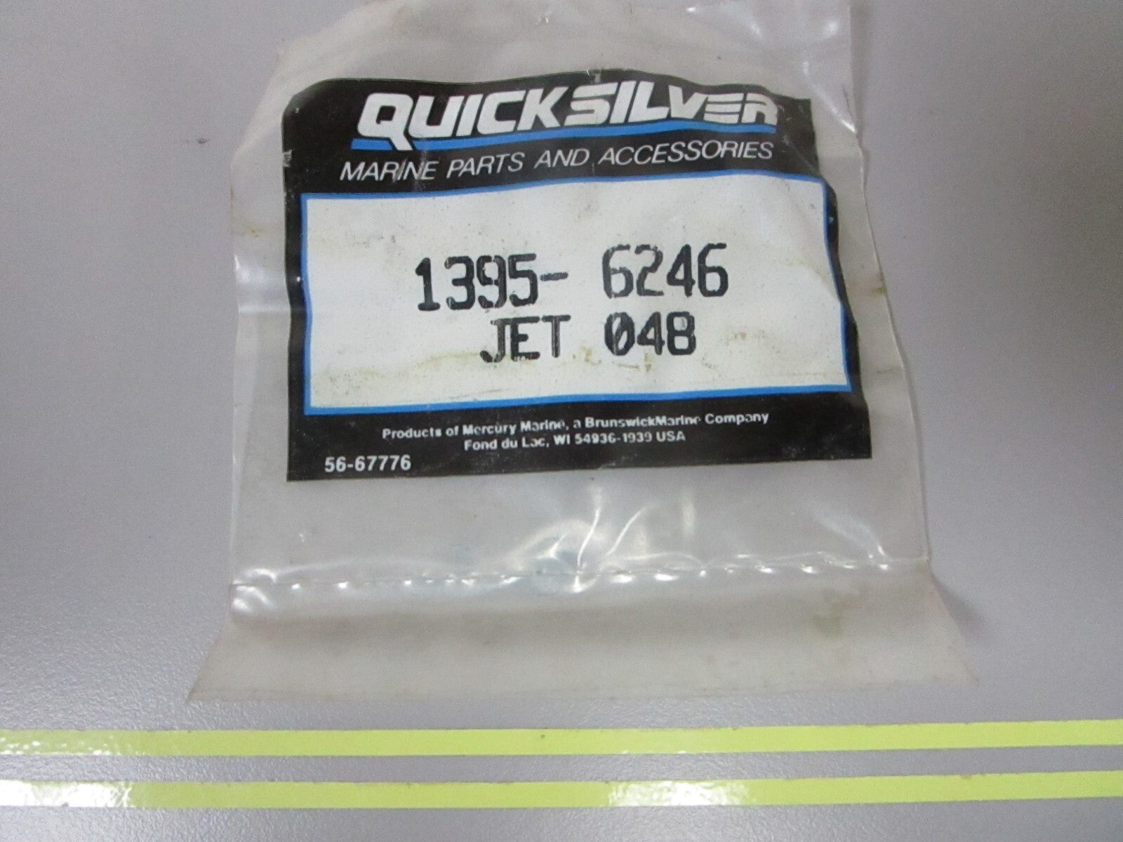 *NEW OEM* 0810 Mercury Quicksilver .048 Jet 1395-6246