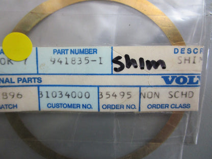 *NEW OEM* 0810 Volvo Penta Shim 941835-1