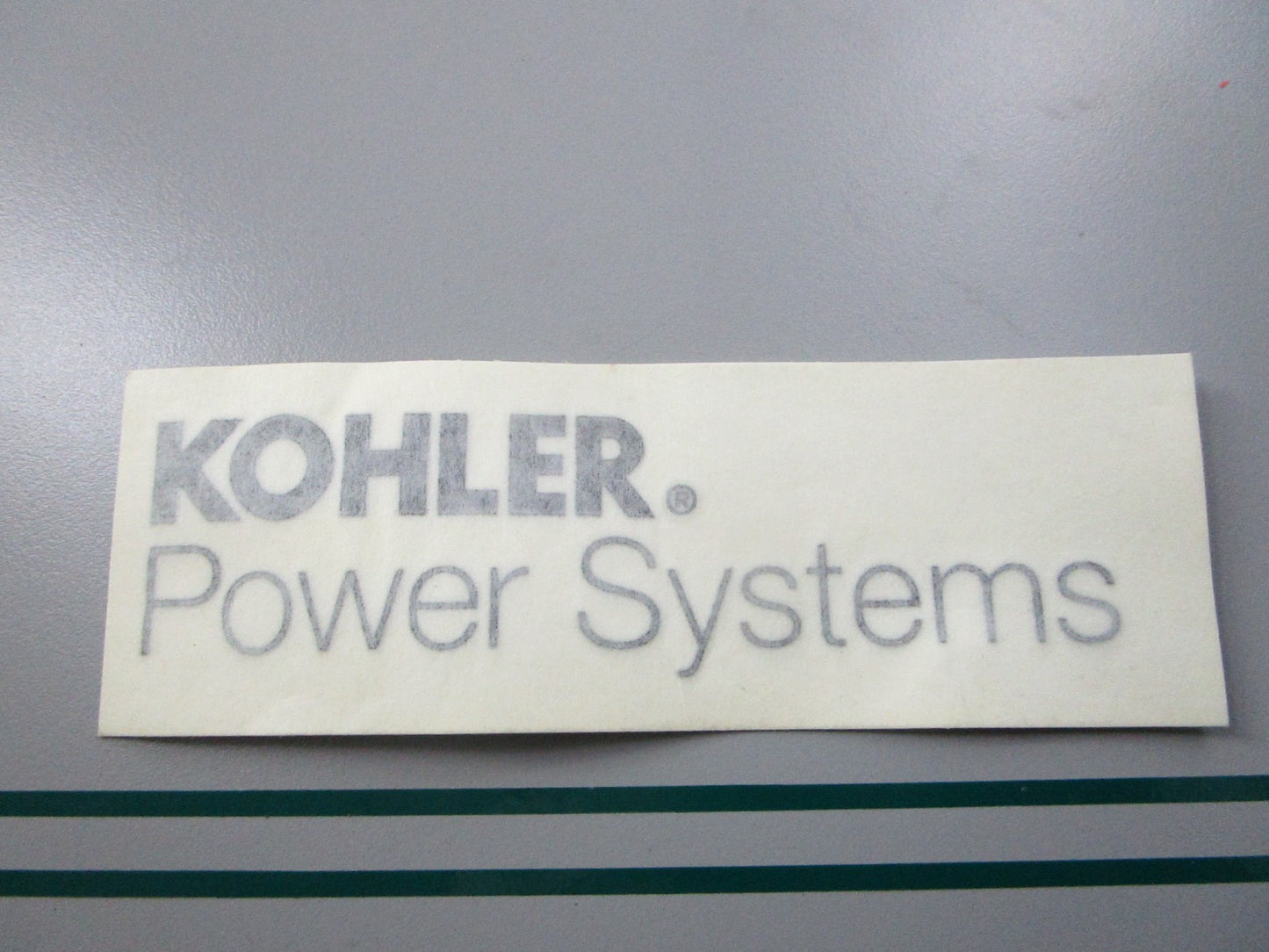 NEW OEM X-6348-6  X63486 Kohler Decal (NEP) 0810