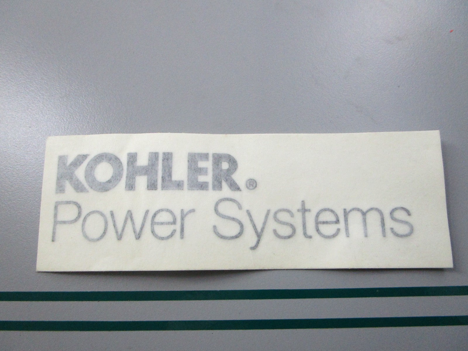 NEW OEM X-6348-6  X63486 Kohler Decal (NEP) 0810