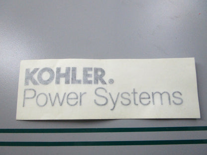 NEW OEM X-6348-6  X63486 Kohler Decal (NEP) 0810