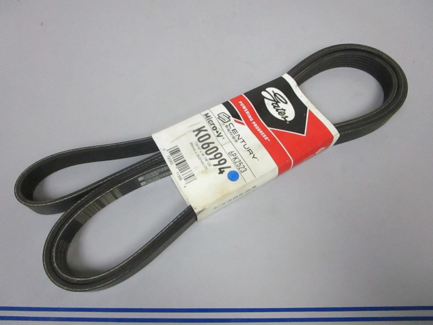 NEW K060994 Gates Micro-V 13/16" x 99 ⅞" Serpentine Belt 0720