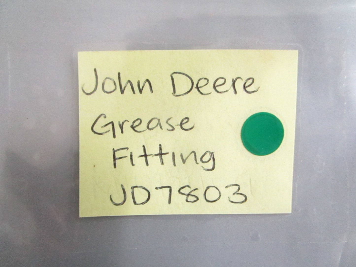 NEW OEM (LOT OF 5) JD7803 John Deere Grease Fitting 0820