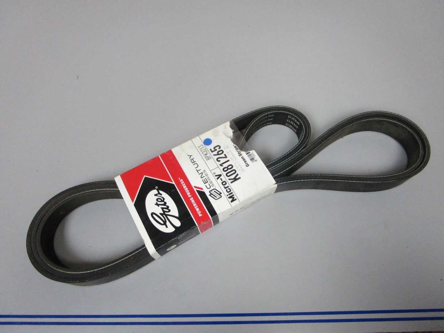 NEW K081265 Gates Micro-V 1-3/32" x 127 ⅛" Serpentine Belt 0720