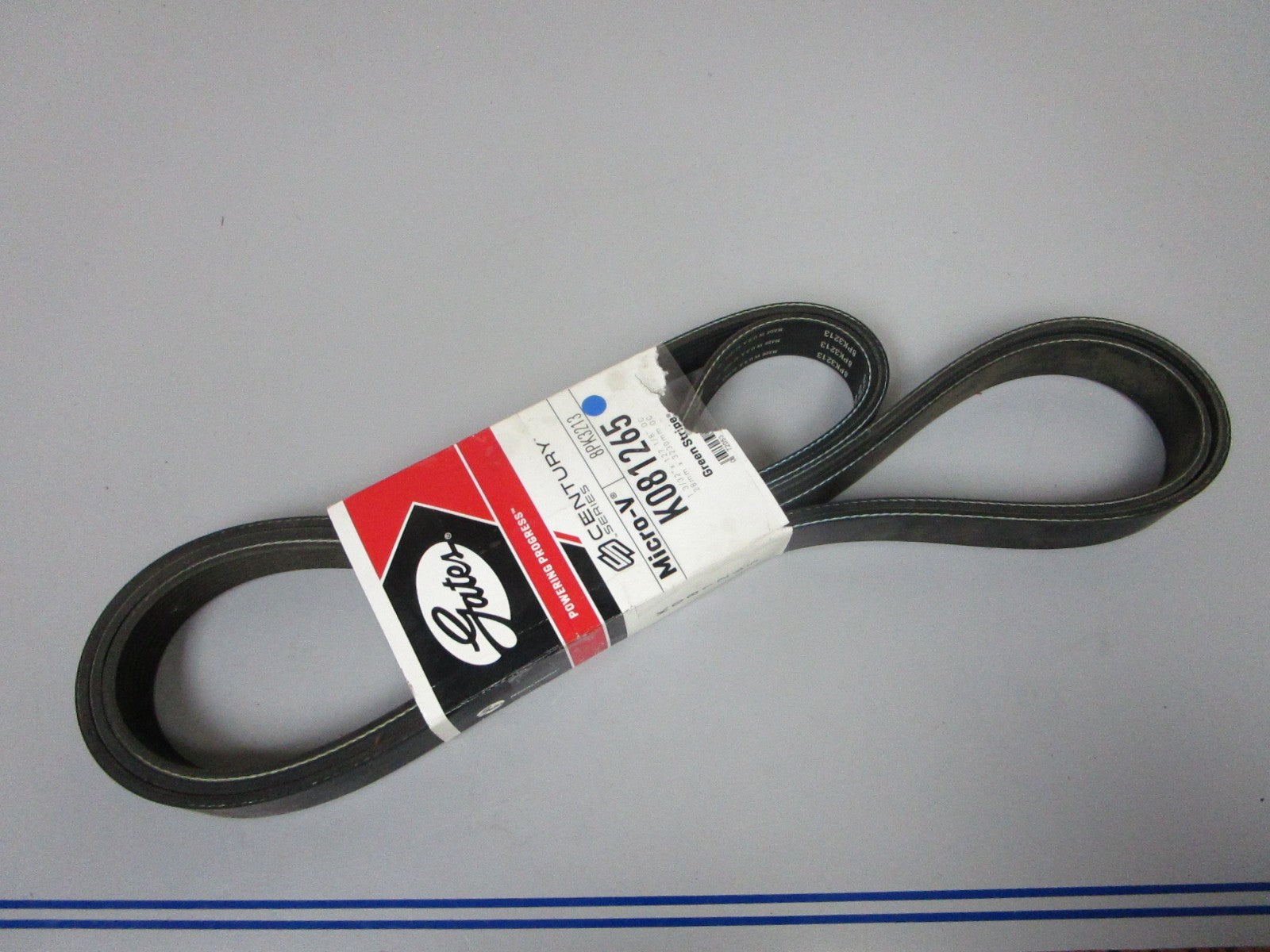 NEW K081265 Gates Micro-V 1-3/32" x 127 ⅛" Serpentine Belt 0720