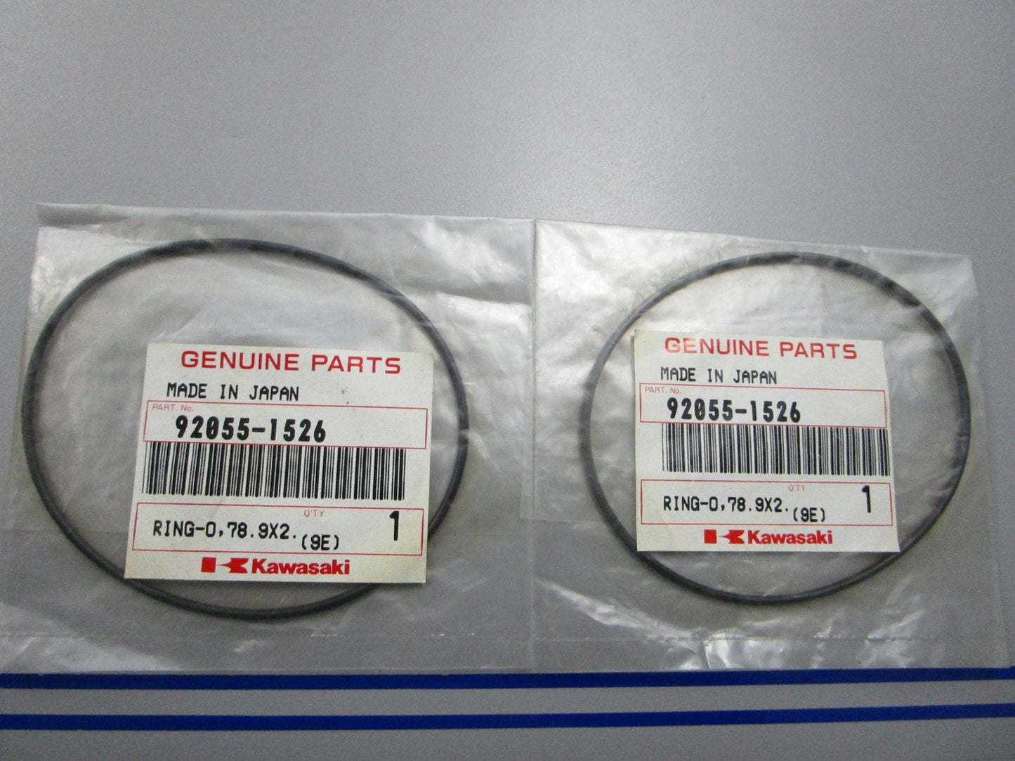 NEW OEM (LOT OF 4) 92055-1526 Kawasaki O-Ring 0810