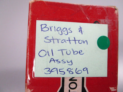 NEW OEM 395869 Briggs & Stratton Oil Tube Assembly 0810