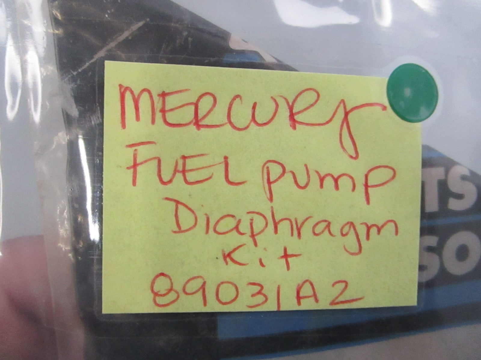 NEW OEM 89031A2 Mercury Quicksilver Fuel Pump Diaphragm Kit 0810
