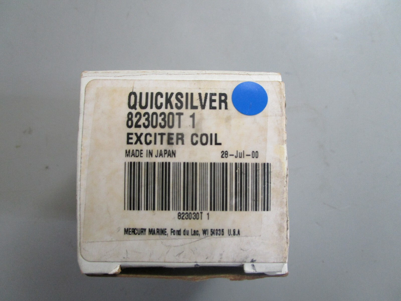 *NEW OEM* 0810 Mercury Quicksilver Exciter Coil 823030T 1