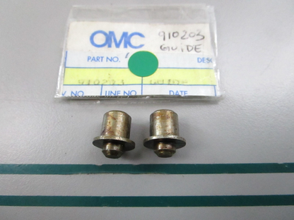 NEW OEM (LOT OF 2) 910203 0910203 OMC Johnson Evinrude Guide 0810