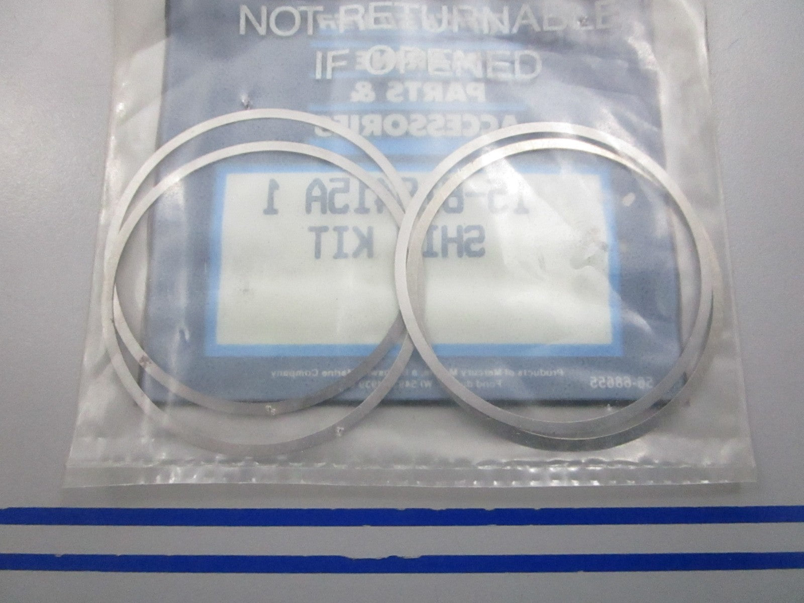NEW OEM 15-819415A1 Mercury Quicksilver Shim Kit 0810