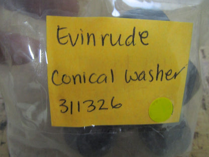 *NEW OEM* (LOT OF 2) 0750 OMC Johnson Evinrude CONICAL WASHER 311326 0311326