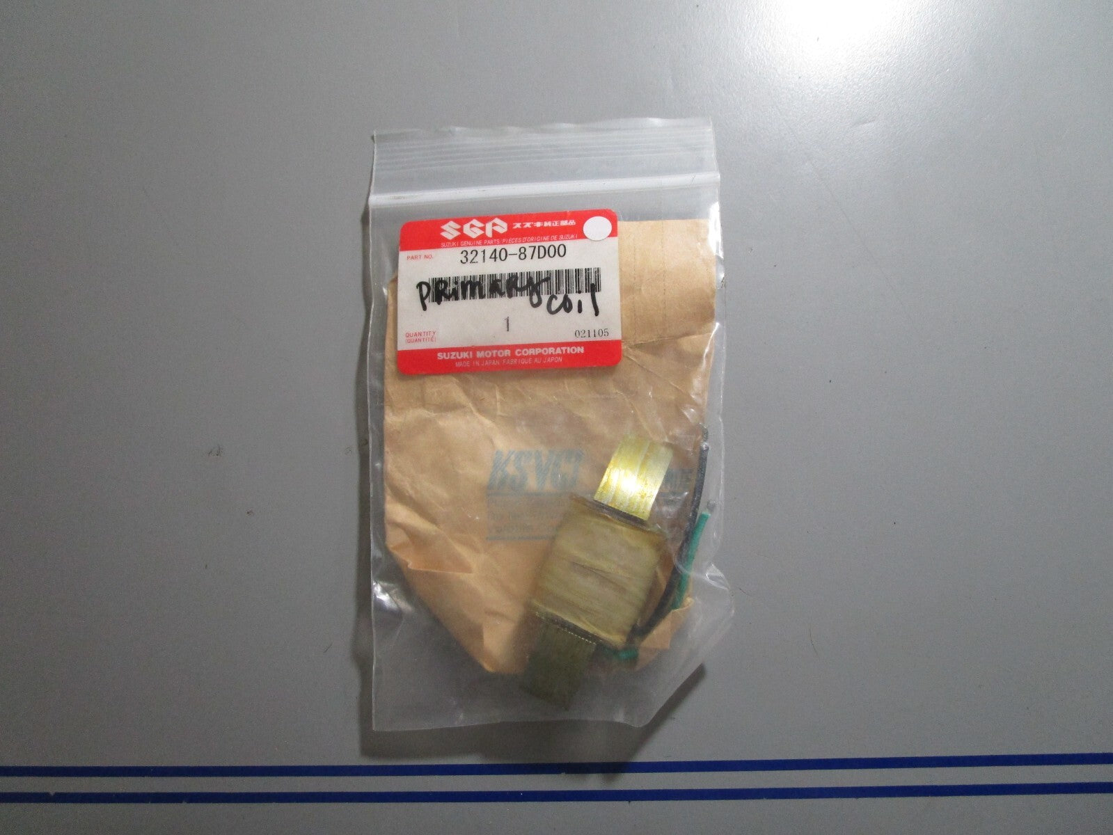 *NEW OEM* 0810 Suzuki Primary Coil 32140-87D00