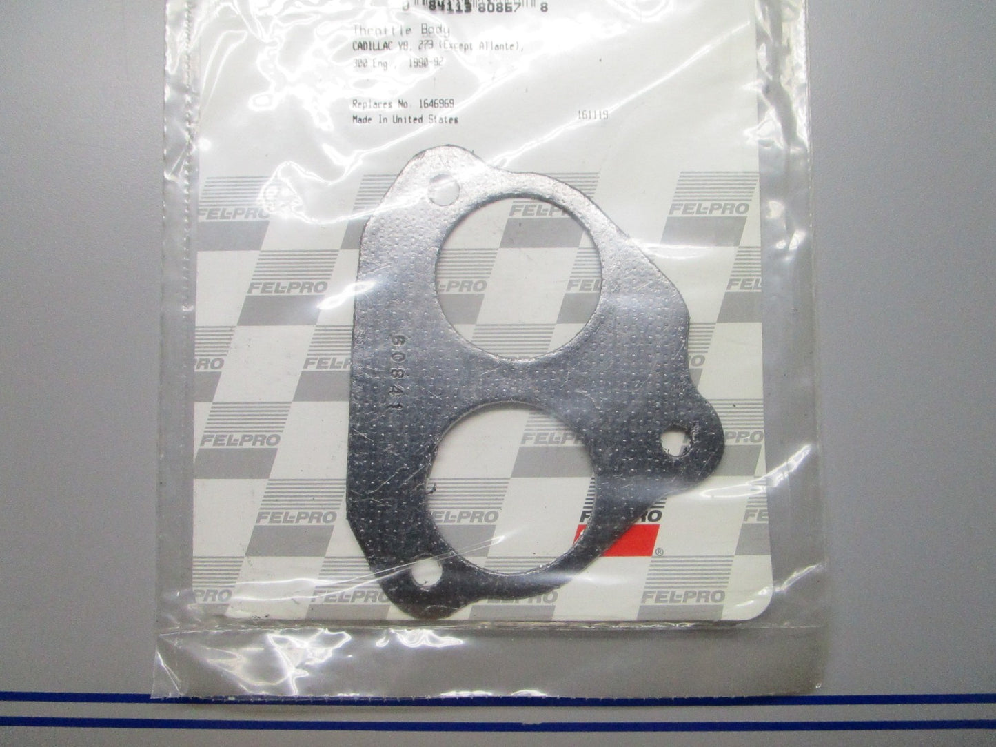 *NEW* 0810 Fel-Pro Throttle Body Gasket 60841