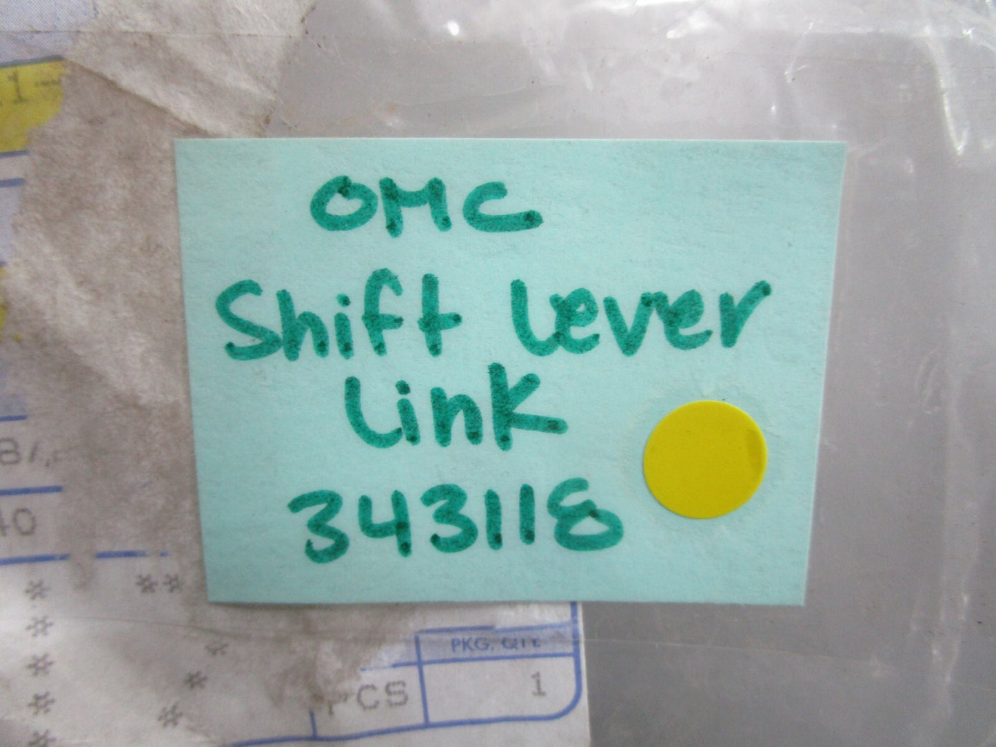 *NEW OEM* 0820 OMC Johnson Evinrude Shift Lever Link 343118 0343118