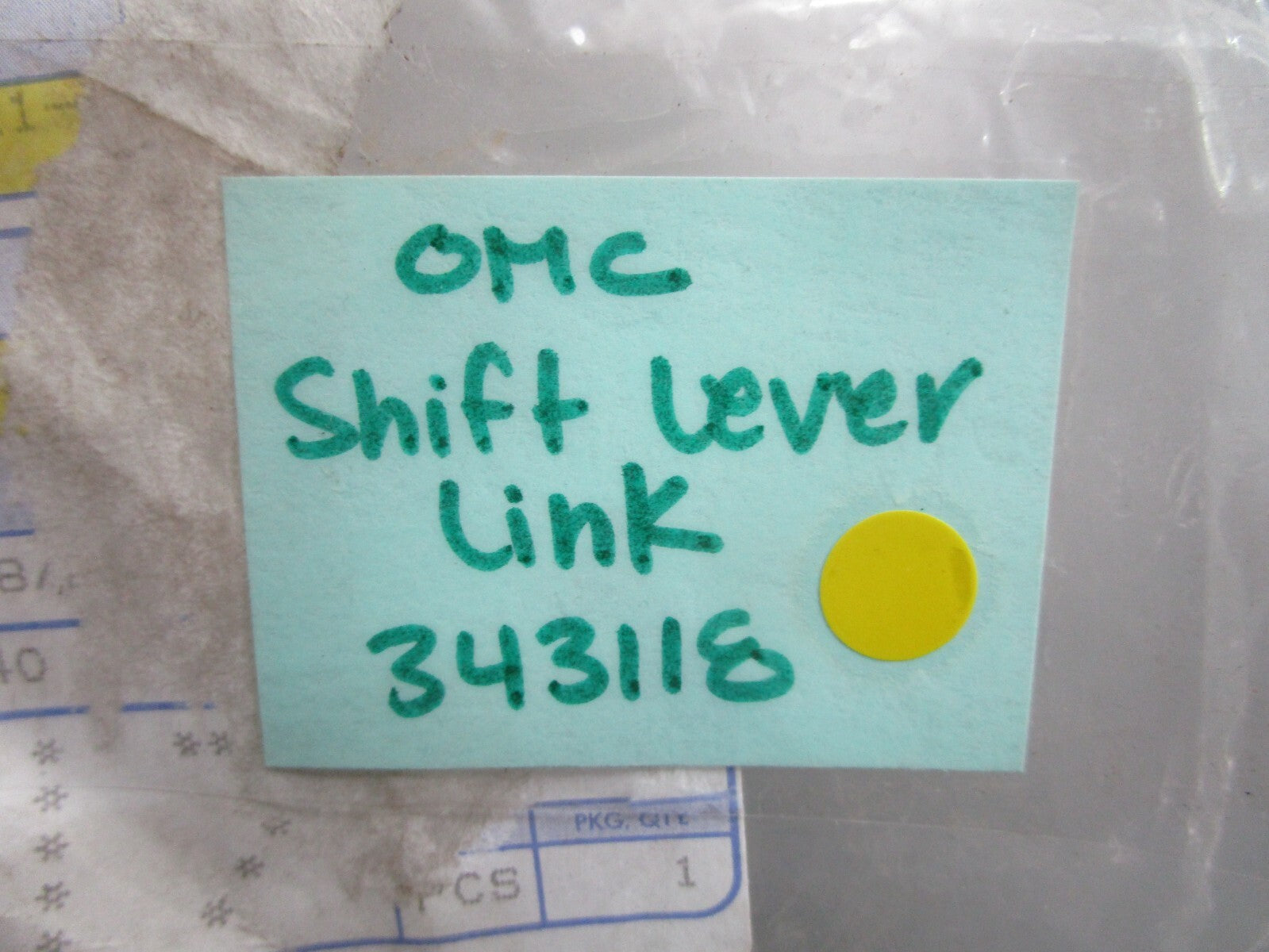 *NEW OEM* 0820 OMC Johnson Evinrude Shift Lever Link 343118 0343118