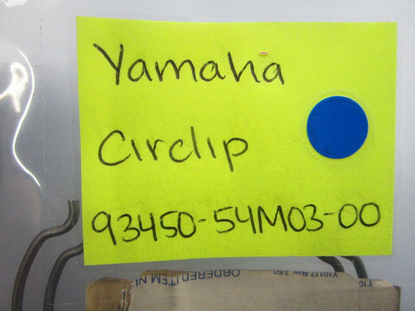 *NEW OEM* 0810 Yamaha Circlip 93450-54M03-00