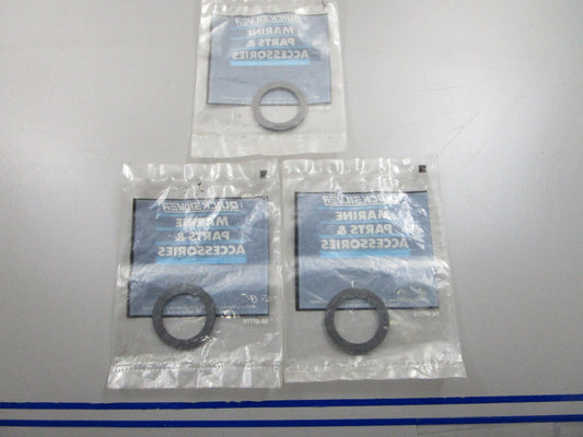 *NEW OEM* (LOT OF 3) 0810 Mercury Quicksilver Washer 12-62252