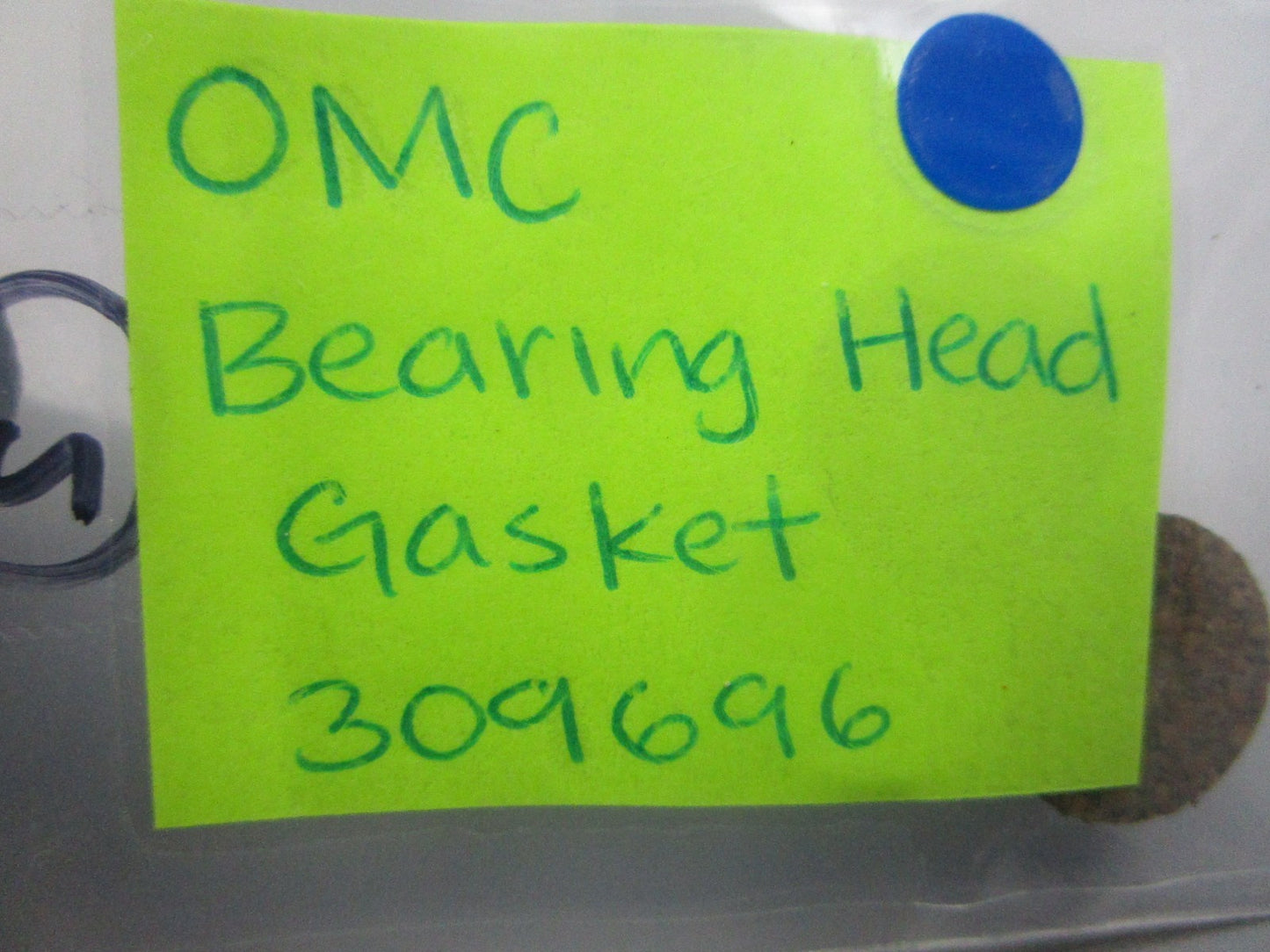 NEW OEM 309696 0309696 OMC Johnson Evinrude Bearing Head Gasket 0810