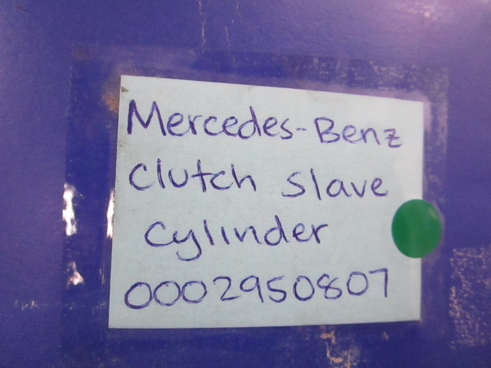 NEW OEM 0002950807 Mercedes-Benz Clutch Slave Cylinder 0810
