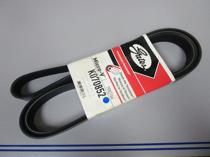 NEW K070852 Gates Micro-V 15/16" x 85 ¾" Serpentine Belt 0720