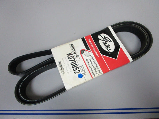 NEW K070852 Gates Micro-V 15/16" x 85 ¾" Serpentine Belt 0720