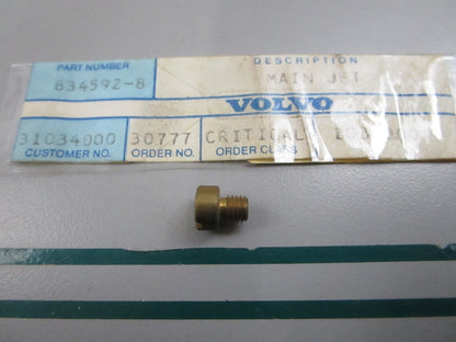 NEW OEM 835492 Volvo Penta Main Jet 0810