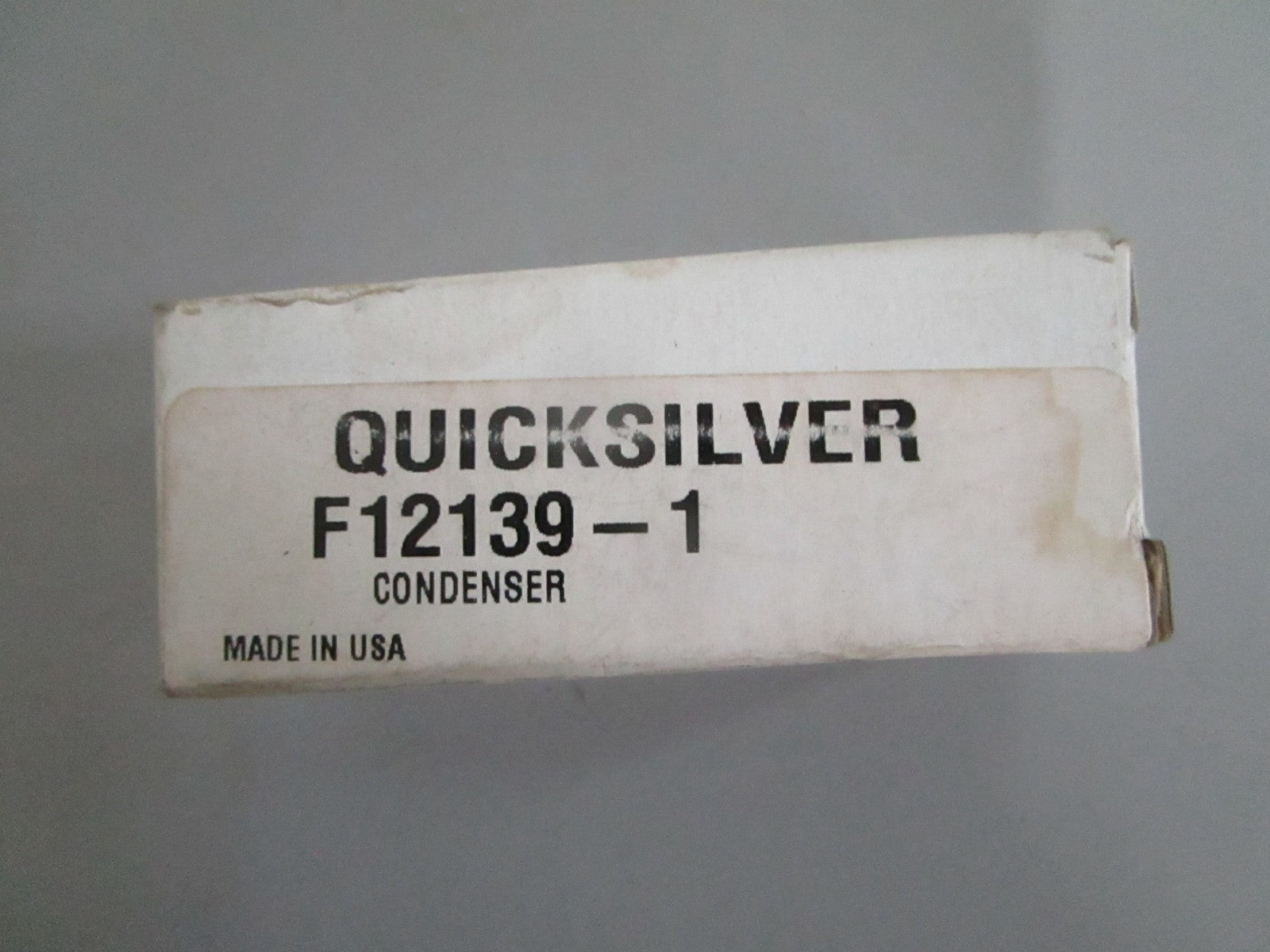 Mercury NEW OEM Condenser F12139-1 NOS Genuine Vintage Outboard Ignition 0820