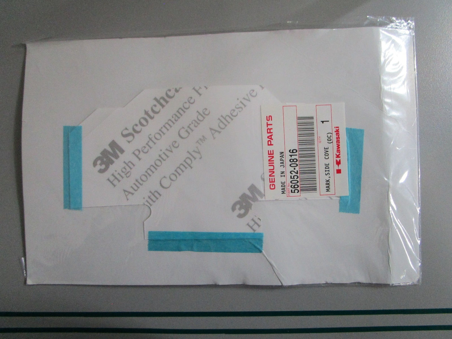 NEW OEM 56062-0816 Kawasaki Ninja Mark Side Cover 0820