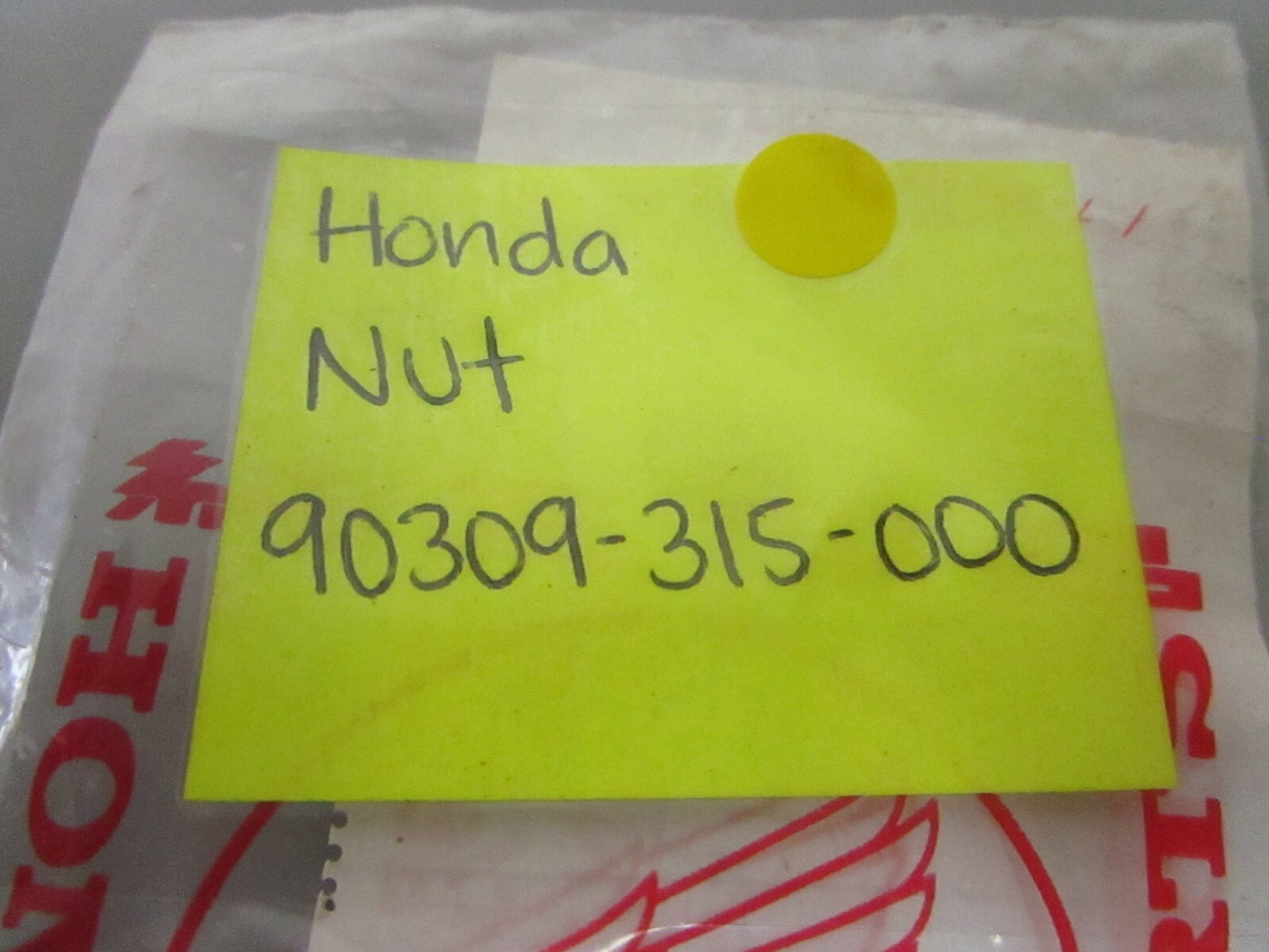 *NEW OEM* 0810 Honda Nut 90309-315-000