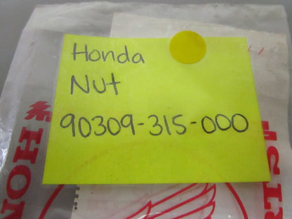 *NEW OEM* 0810 Honda Nut 90309-315-000