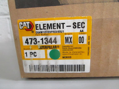 Caterpillar 473-1344 NEW OEM Secondary Air Filter Telehandler TH TL Series 0820