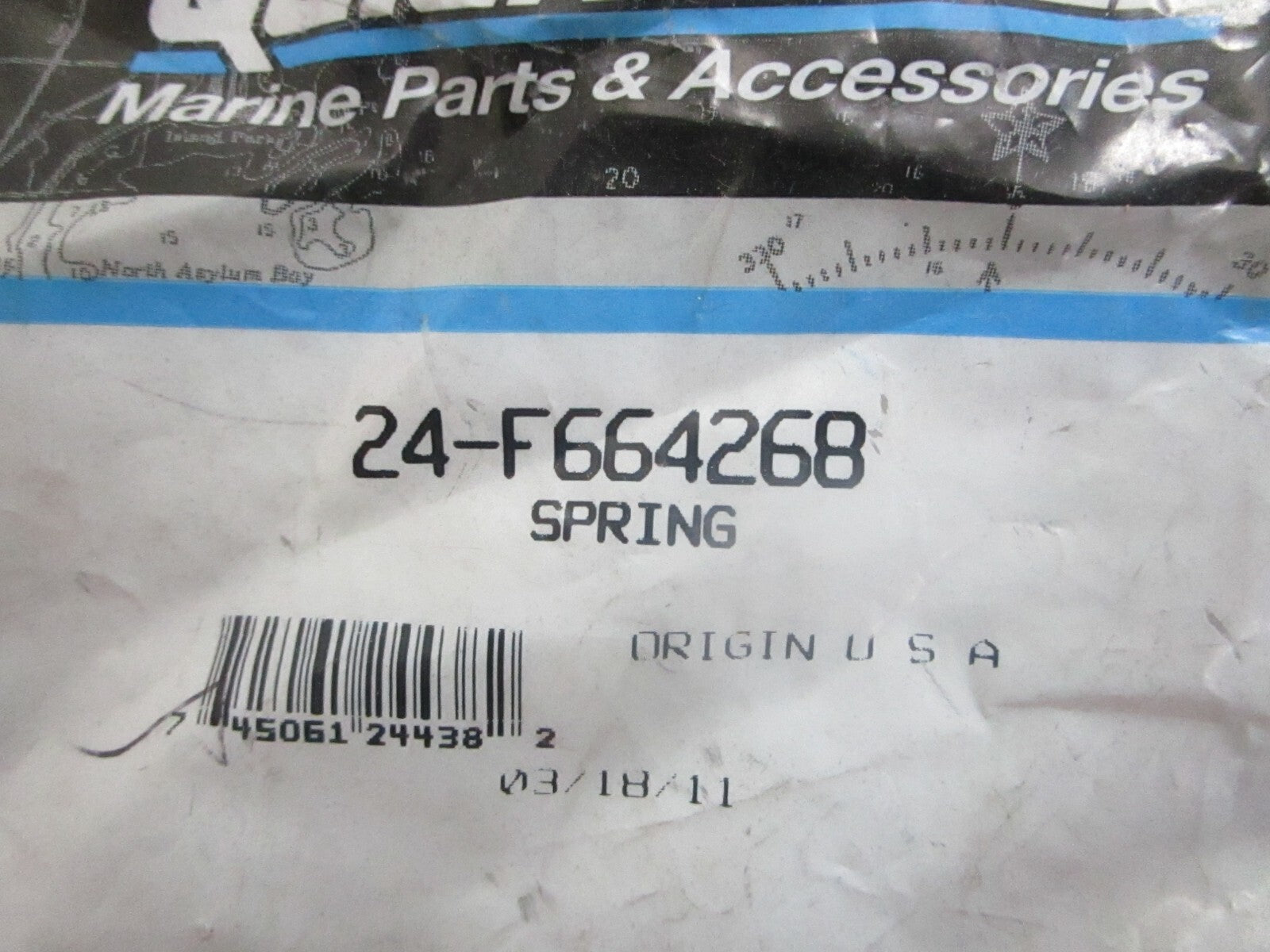 *NEW OEM* 0810 Mercury Quicksilver Spring 24-F664268