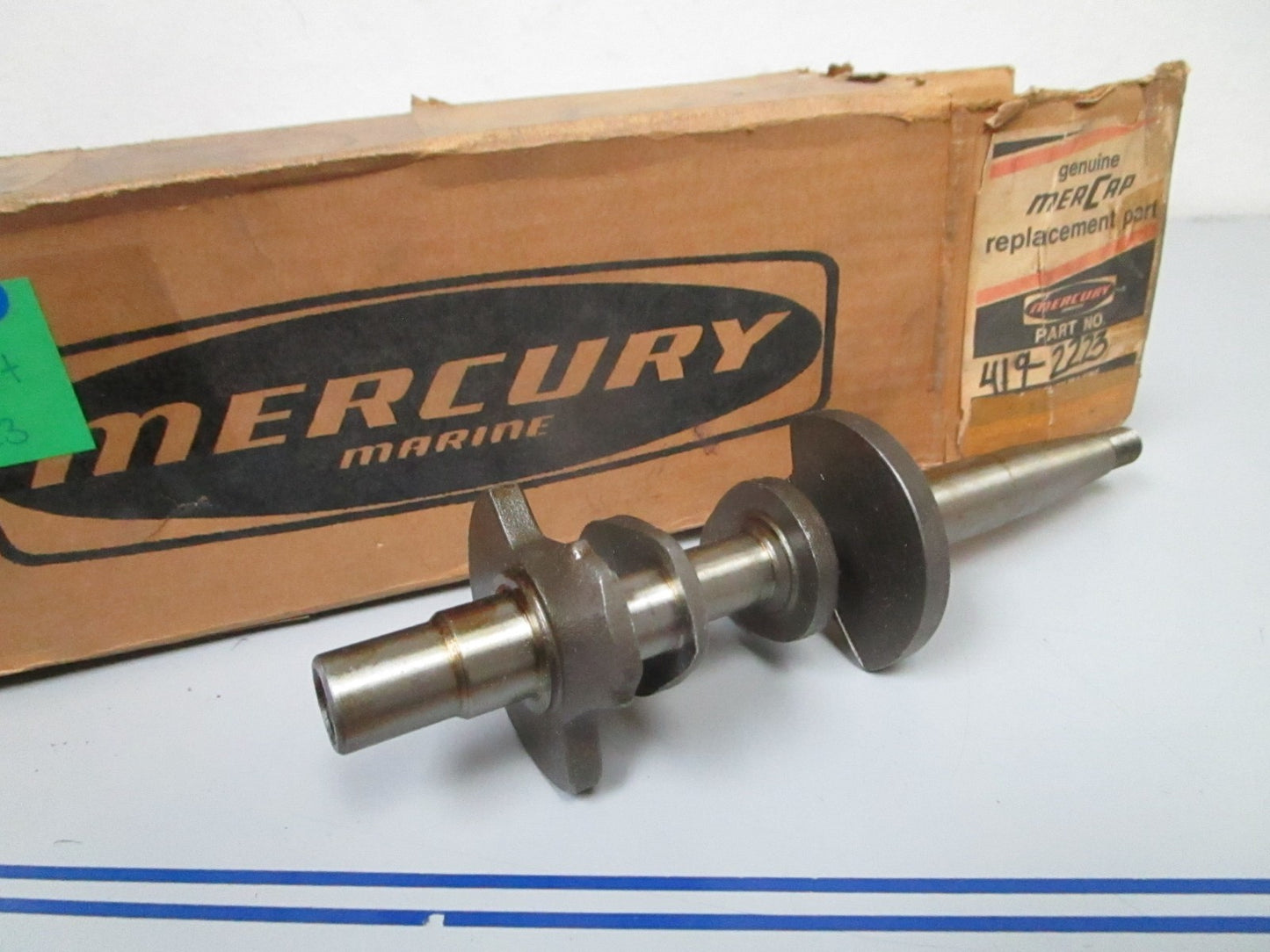 *NEW OEM* 0820 Mercury Quicksilver Crankshaft 419-2223