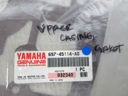 NEW OEM 697-45114-A0 Yamaha Upper Casing Gasket 0810