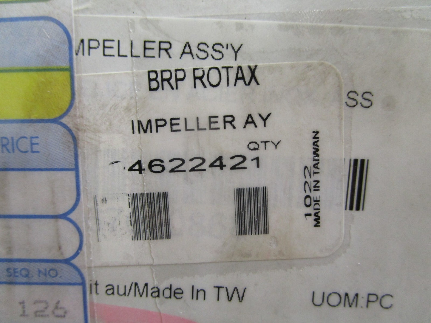 *NEW OEM* 0820 OMC Johnson Evinrude Impeller Ay 465542 0465542