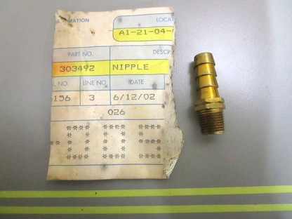 *NEW OEM* 0750 OMC Johnson Evinrude NIPPLE 303492 0303492