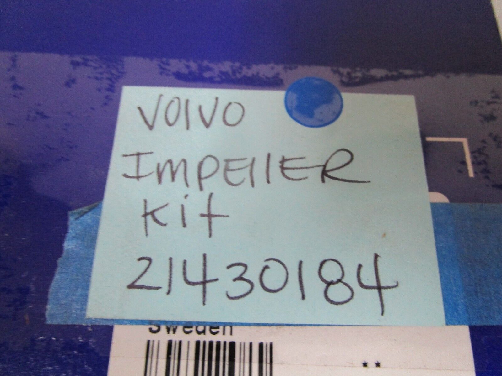 *NEW OEM* 0720 Volvo Penta Impeller Kit 21430184