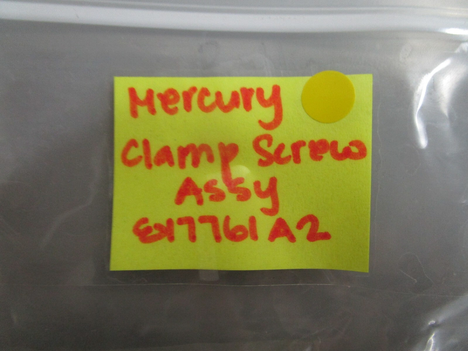 *NEW OEM* 0810 Mercury Quicksilver Clamp Screw Assembly 847761A2