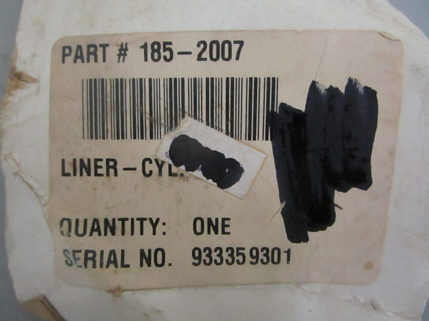 NEW OEM 185-2007 Onan Cylinder Liner 0820